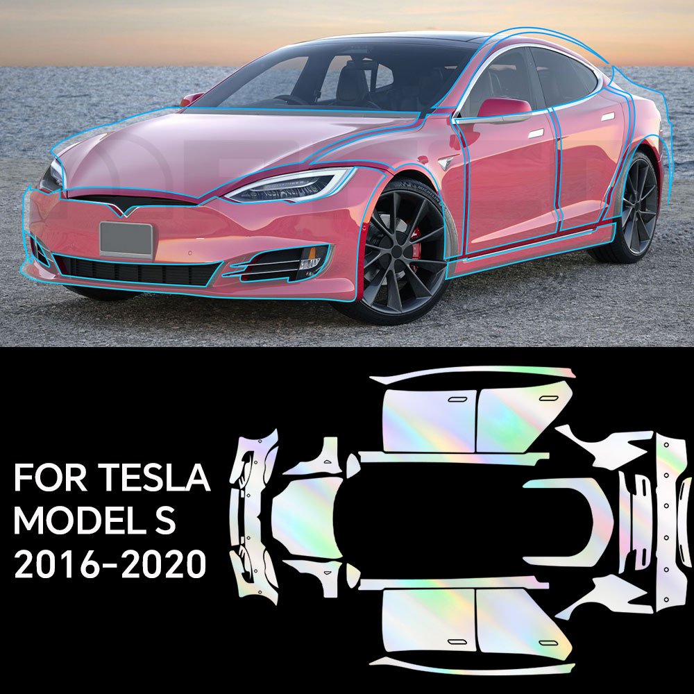 Paint Model Kit - Voor Tesla Model S 2016-2020 Tpu
