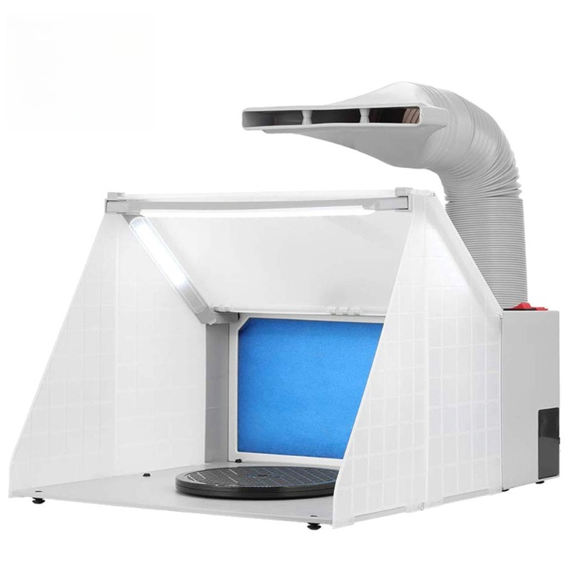 Paint Model Kit - Modelkit Spuitverfcabine met afzuigventilator, ventilatiesysteem en