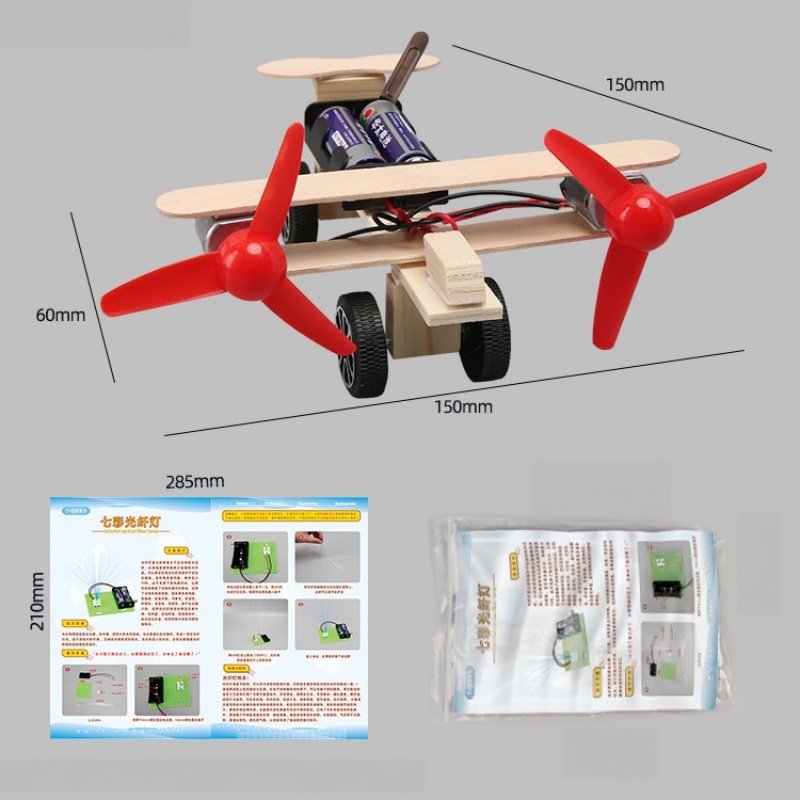 DIY Tweemotorige Taxiërend Vli - Model Kit Engine recensie en prijs