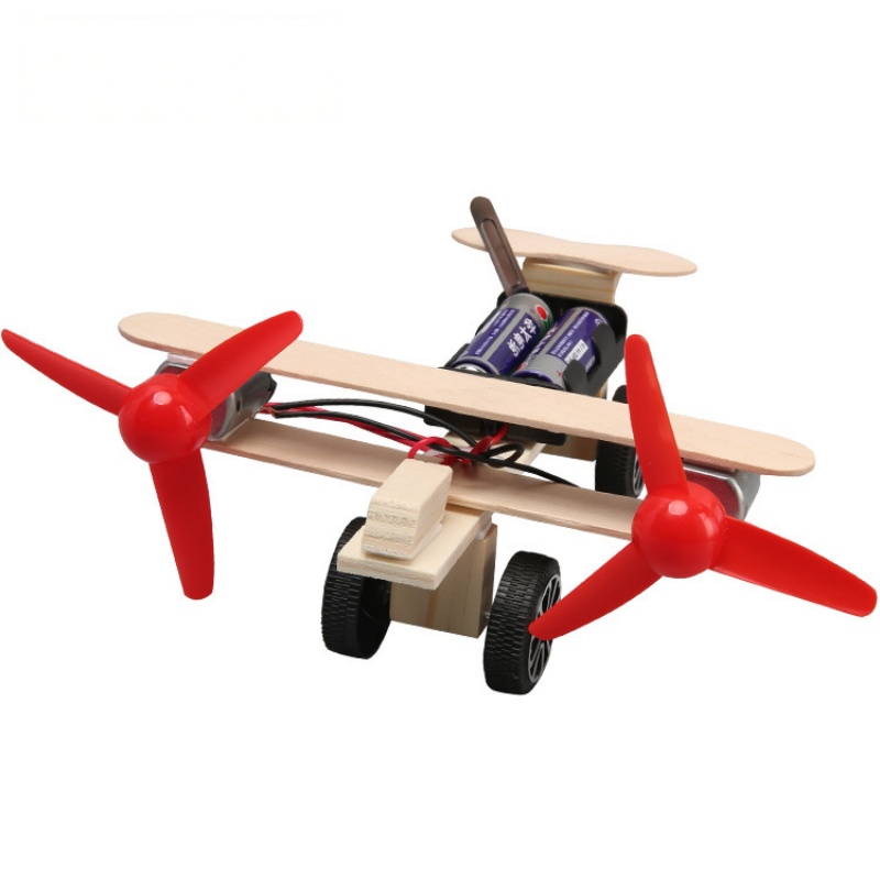 DIY Tweemotorige Taxiërend Vli - Model Kit Engine recensie en prijs