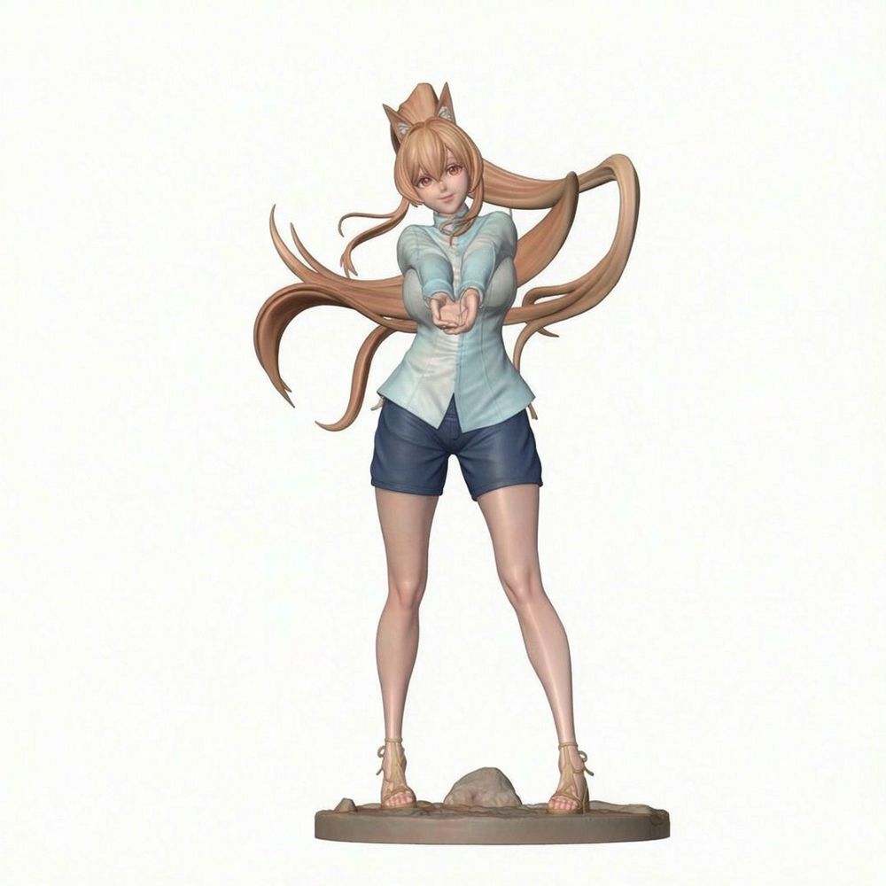 Fantasiekat met kattenoren, mi - Model Kit Fantasy recensie en prijs