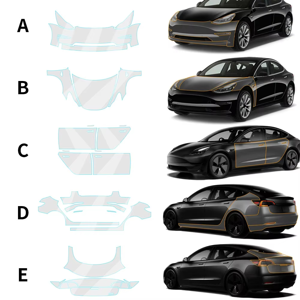 Voor Tesla Model 3 2017-2023 V - Paint Model Kit recensie en prijs