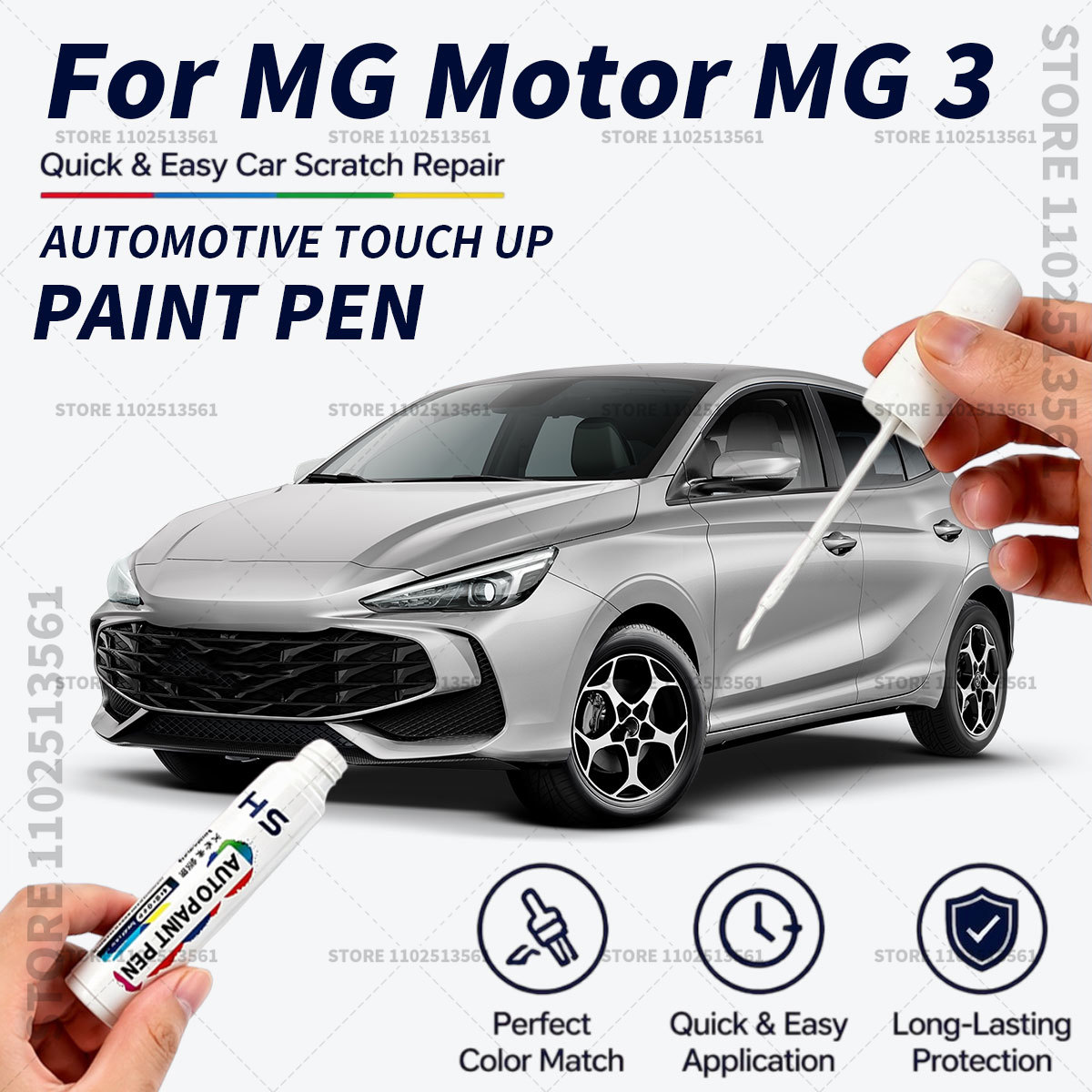 MG Motor MG 3 Touch-up verfpen - Paint Model Kit recensie en prijs