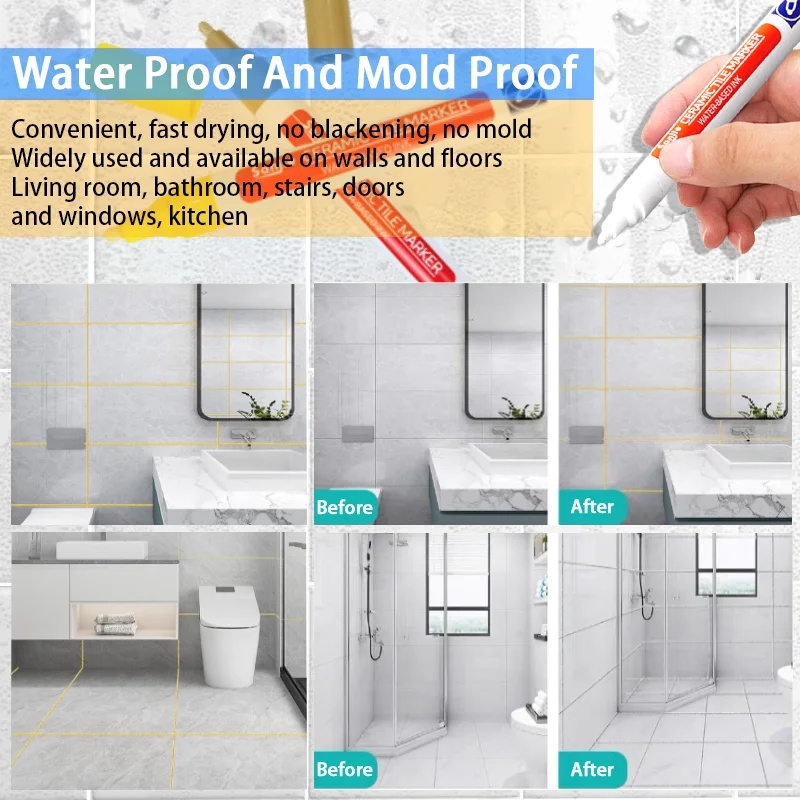 1-2 stuks waterdichte witte ma - Paint Model Kit recensie en prijs